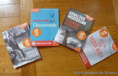 Prix Audiolib : 4 nouveaux livres audio sont arrivés !