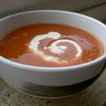 Soupe de tomate express