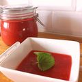 coulis de fraise