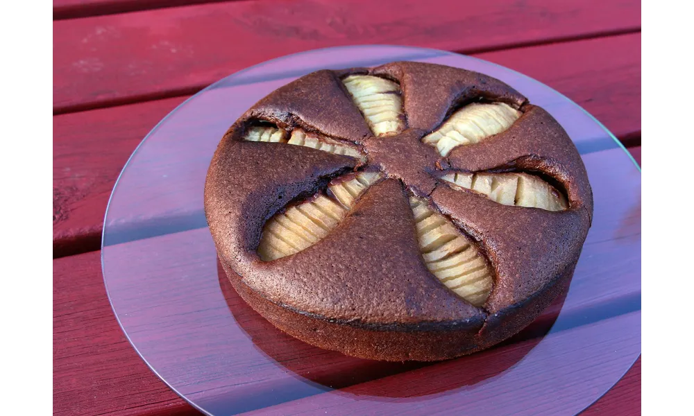 Fondant poire-chocolat