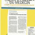 Le quotidien du Médecin du 6/06/2017