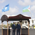 Visite du président Somalien Hassan Sheikh Mohamud à Djibouti 