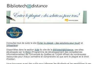 La plaie du plagiat
