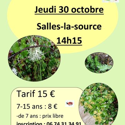 BALADE EN NATURE A SALLES-LA-SOURCE
