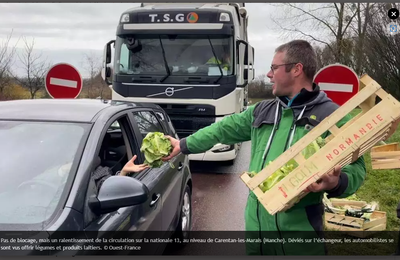 La campagne des élections européennes commence sur le plancher des vaches... normandes!