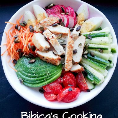 Buddha bowl au poulet