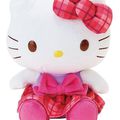 New collection Hello Kitty Check Ribbon ( 1976-2014 ) : the medium plush