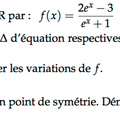 TS PROBLEMES avec la fonction exponentielle