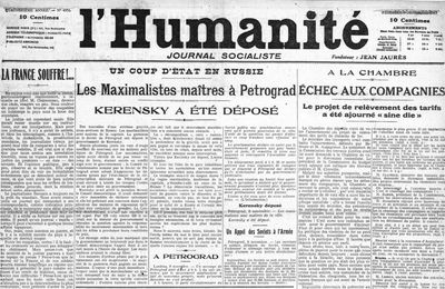 La presse et les Révolutions russes