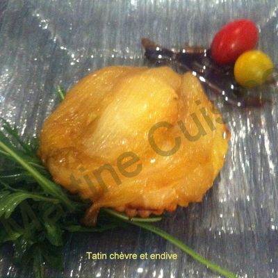 Tartelettes d'endives au chèvre