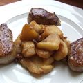 Médaillons de filet mignon & poêlée automnale (pommes et noix)