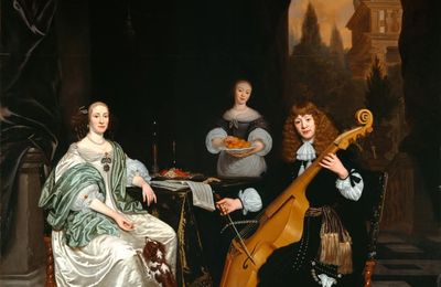 Michiel van Musscher (Dutch, 1645-1705), The Sinfonia (Family Portrait), 1671