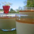 PANNACOTTA VANILLÉE ET COULIS D'ABRICOTS