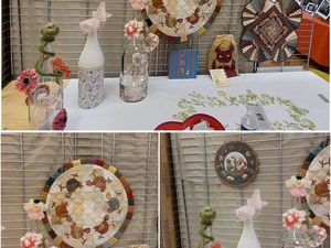 Quelques patchs exposés au salon marchand