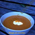 Bisque de crevettes au Thermomix