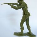 001148 SOLDAT AMERICAIN GI MARQUE LOUIS MARX - POSE 5 -