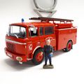 Berliet GAK 20 H 2 Fourgon pompe tonne. Collection pompiers Hachette. #93. 1/43.