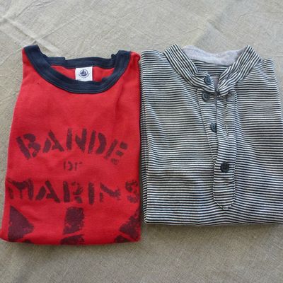 Tee-shirt Petit bateau - 8 ans - 4 euros + Frais de port