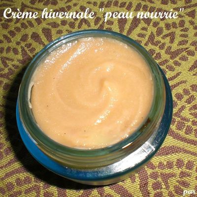 Crème nourrissante pour temps froid