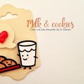 Milk & cookies pour la St Valentin