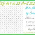 Défi #69 - Mots Mêlés