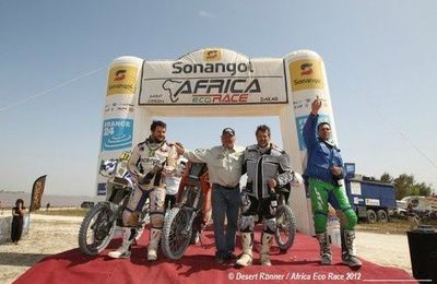 Voici le Bilan de l'Africa Eco Race 4e editions : POLLI, SCHLESSER ET TOMECEK SUR LE PODIUM DU LAC ROSE 