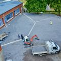 CHANTIER D’ENVERGURE DANS LA COUR DE RÉCRÉATION DE L’ÉCOLE MATERNELLE JEAN ZAY.