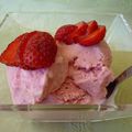 Glace à la fraise