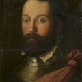 Attribué à Giovanni Cariani (Vers 1480 - après 1547) - Portrait du comte Clément Pietra 