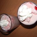 Faux (ou pas) milk-shake à la fraise