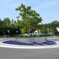 Rond-point à Oberderdingen (Allemagne)
