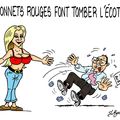 Dessin Ecotaxe et bonnets rouges