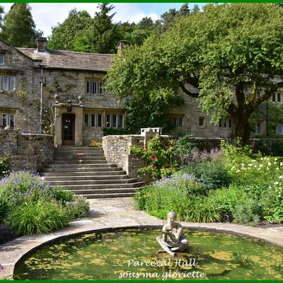 Les jardins de Parcevall Hall dans le Yorkshire