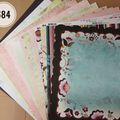 VSR #84 - LOTS DE PAPIERS 30x30 - DERNIERE VENTE !!