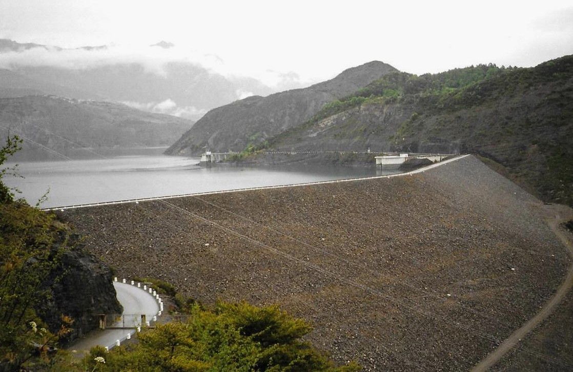 Rousset, barrage du lac de Serre-Ponçon (05)