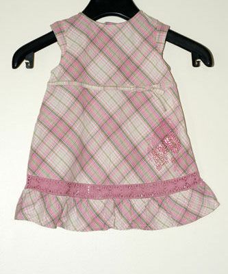 Robe rose Sergent Major, 12 mois