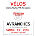 bourse aux vélos à Avranches - samedi 23 avril 2016