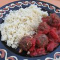 Tajine de boulettes de viande