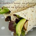 Wraps pour un déjeuner rapide