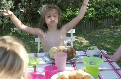 la fête à la maison