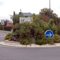 Rond-point à Fontenay le Comte