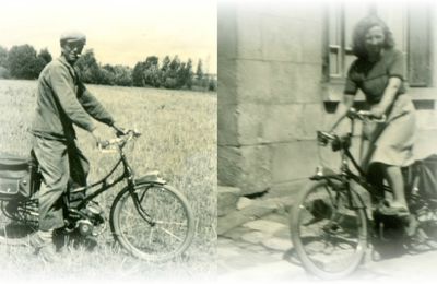 Généathème, la généalogie côté techno : Nos grands-parents et la bicyclette à moteur…