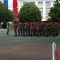 Prise d'armes le 27 juin avec les ce1 à la caserne Verneau