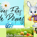 Pâques, une fête qui célèbre le renouveau, le printemps et les traditions, ....on est prêt pour une chasse aux œufs dans le jardin