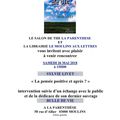 Dédicace le 20 mai au salon du livre à COURNON (63) et le Samedi 26 mai à MOULINS à 15 h (58 Rue d'Allier), "La Parenthèse"