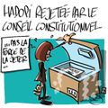 Hadopi rejetée par le conseil constitutionnel