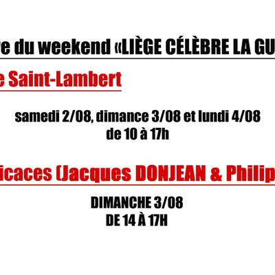 Weekend historique à Liège !