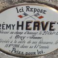 HERVET Rémi (Menetou sur Nahon) + 14/11/1916 Bray sur Somme (80)
