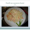 Fusili au saumon fumé