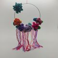 #Crochet : Tuto Gratuit, Suspension fleurie